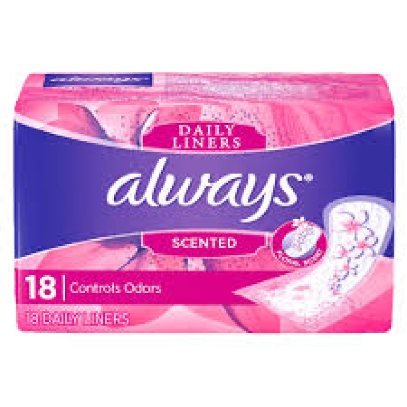 ALWAYS DAILY LINEERS SCENTED