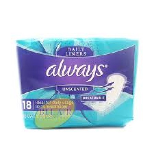 ALWAYS DAILY LINEERS UN-SCENTED