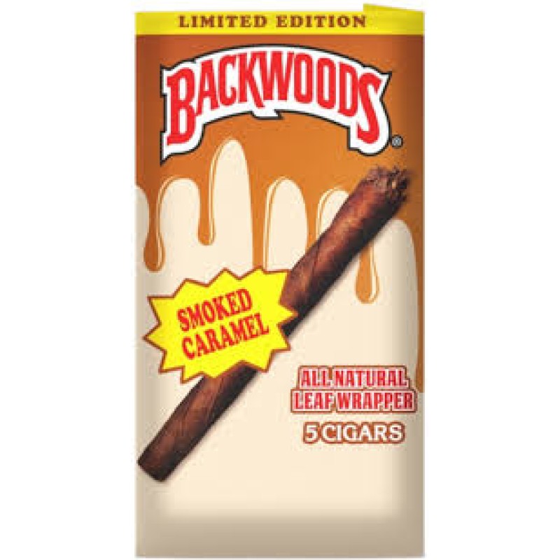 BACKWOODS SMOKED CARAMEL 5PK 8-5CT