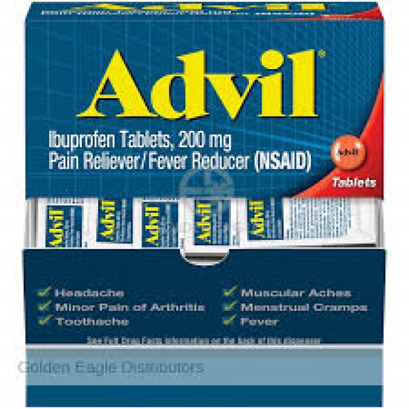 ADVIL IBUPROFEN PAIN RELIEVER/FEVER REDUCER 200MG