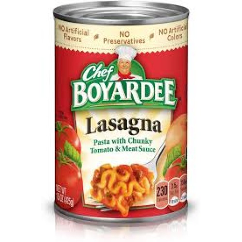 CHEF BOYARDEE LASAGNA 15oz