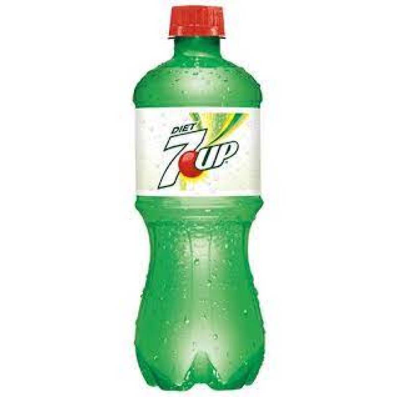 7UP ZERO SUGAR 20OZ