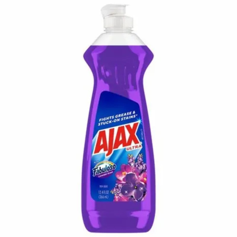 AJAX DISH LIQUID 12.4 FL OZ FABULOSO