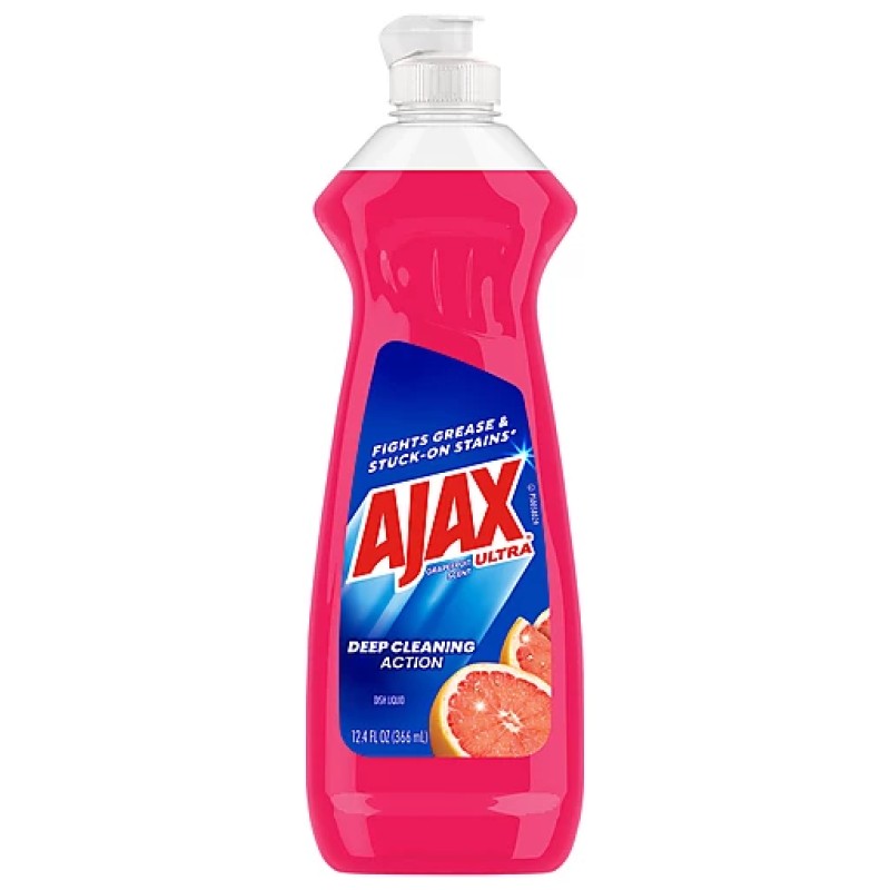 AJAX DISH LIQUID 12.4 FL OZ GRAPEFRUIT