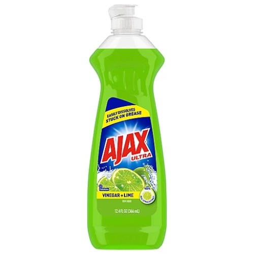 AJAX DISH LIQUID 12.4 FL OZ LIME SCENT & VINEGAR