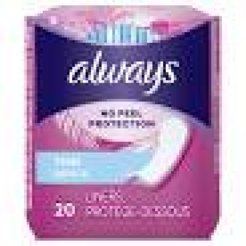 ALWAYS PANTY LINERS THIN MINCE