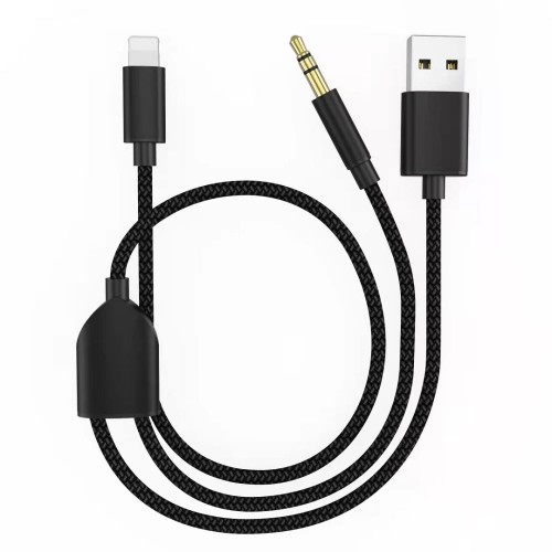 AQVAZE CHARGER I-PH TO AUX HD ADAPTER