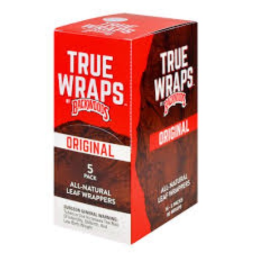 BACKWOODS TRUE WRAPS ORIGINAL ALL NATURAL