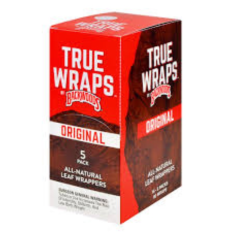 BACKWOODS TRUE WRAPS ORIGINAL ALL NATURAL