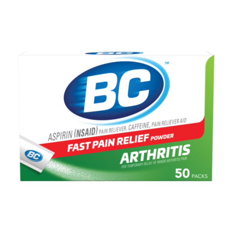 BC 6 FAST PAIN RELIEF POWDER ARTHRITIS GREEN