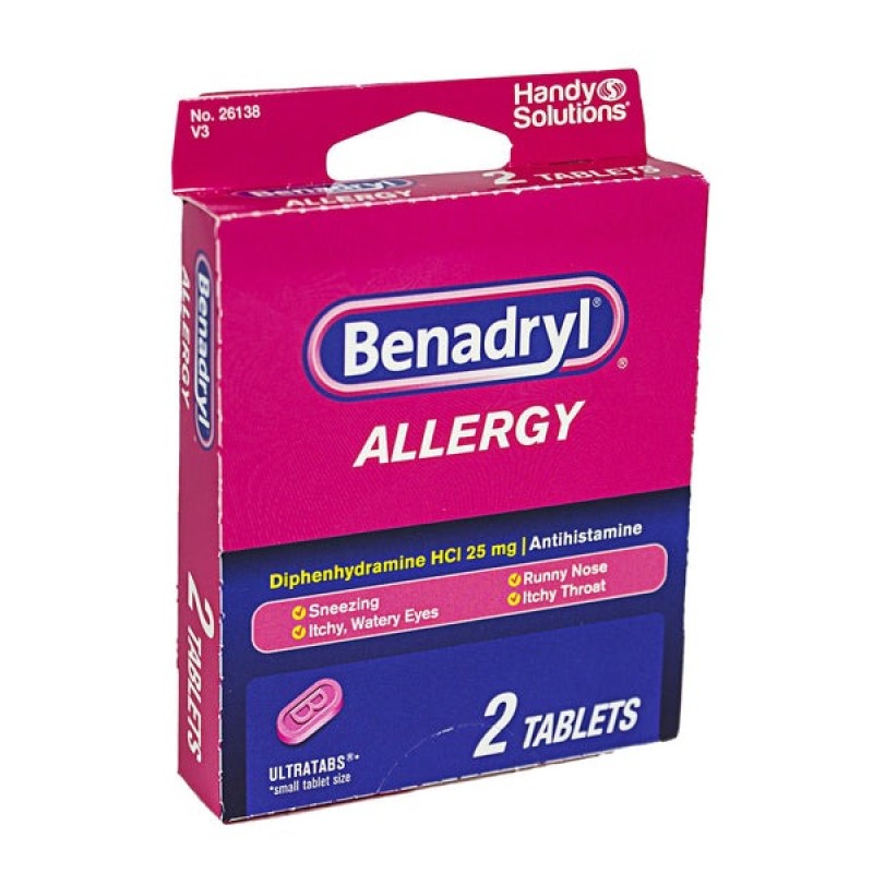 BENADRYL ALLERGY 25CT