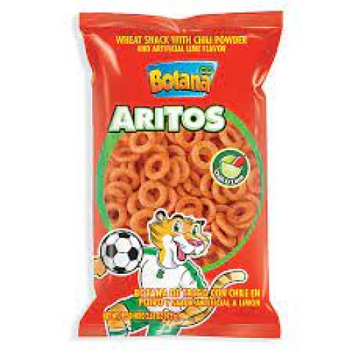 BOTANACO ARITOS CHILI & LIME 2.75 OZ BAG