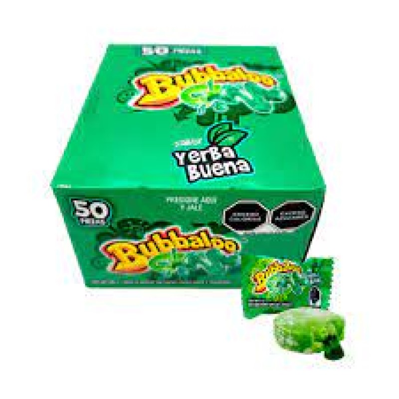 BUBBALOO YERBA BUENA BOX