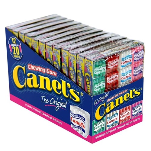 CANELS ORIGNAL GUM DISPLAY