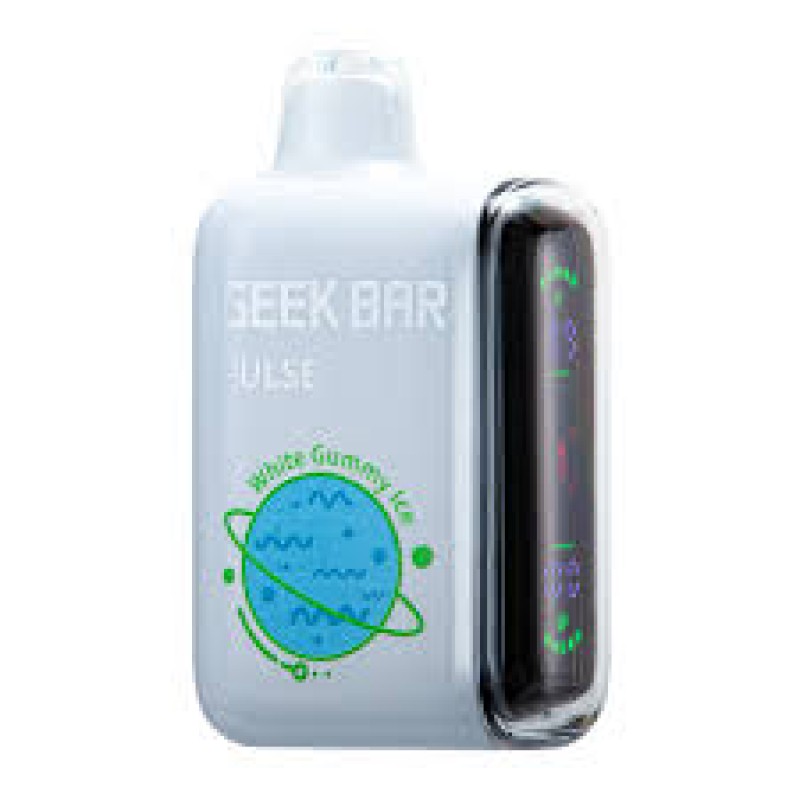GEEK BAR 1500 PUFF WHITE GUMMY ICE