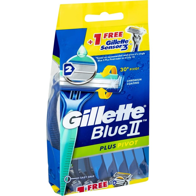 GILLETTE FLEXI RAZOR BLUE 2 PLUS PIVOT