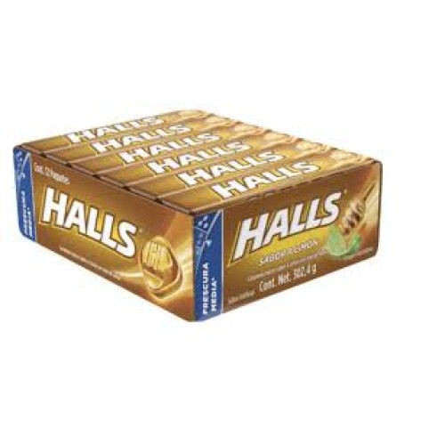 HALLS MEXICANA MIEL LIMON