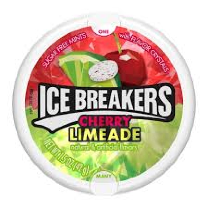 ICE BREAKERS MINT CHERRY LIMEADE CAN