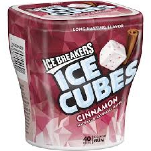 ICE BREAKERS ICE CUBES CINNAMON