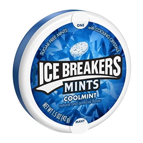 ICE BREAKERS MINTS COOLMINT CAN