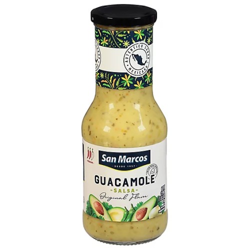 SAN MARCOS GUACAMOLE SALSA 17.99 OZ