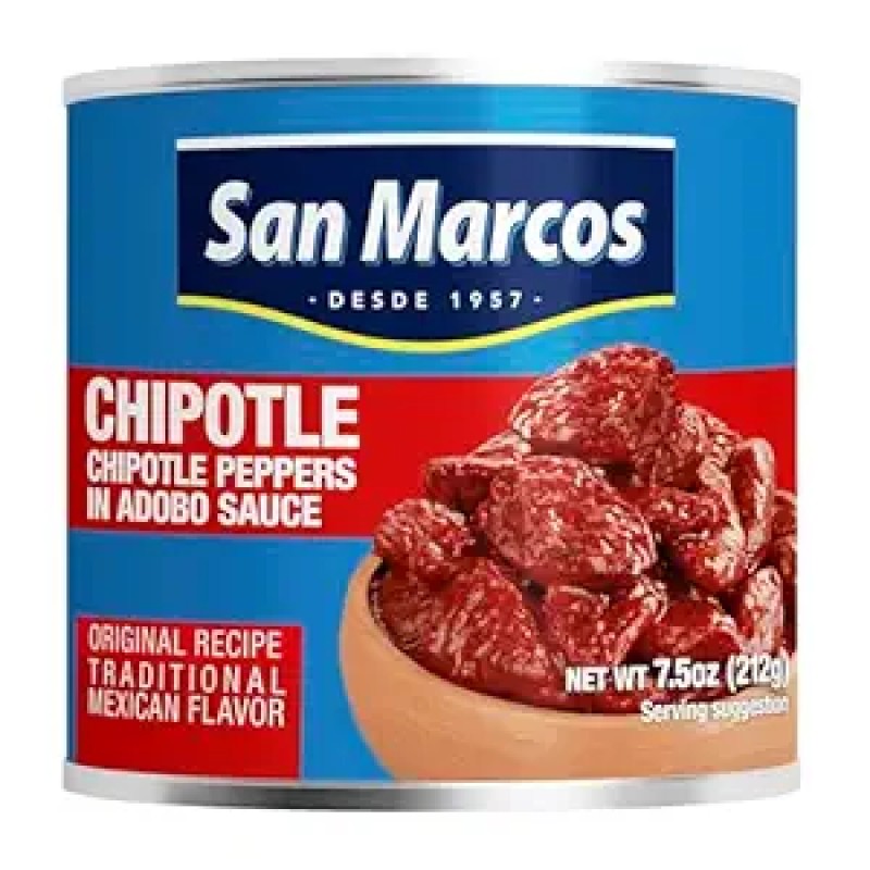 SAN MARCOSCHIPOTLE PEPPERS IN ADOBO SAUCE 7OZ