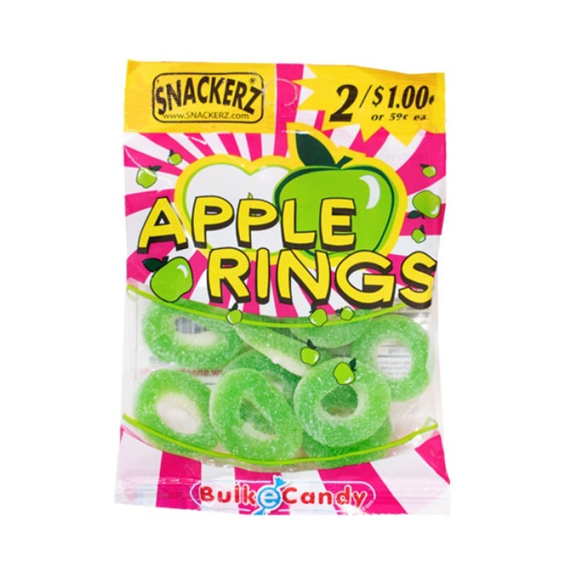 SNACKERZ APPLE RINGS 2 FOR 2 12CT