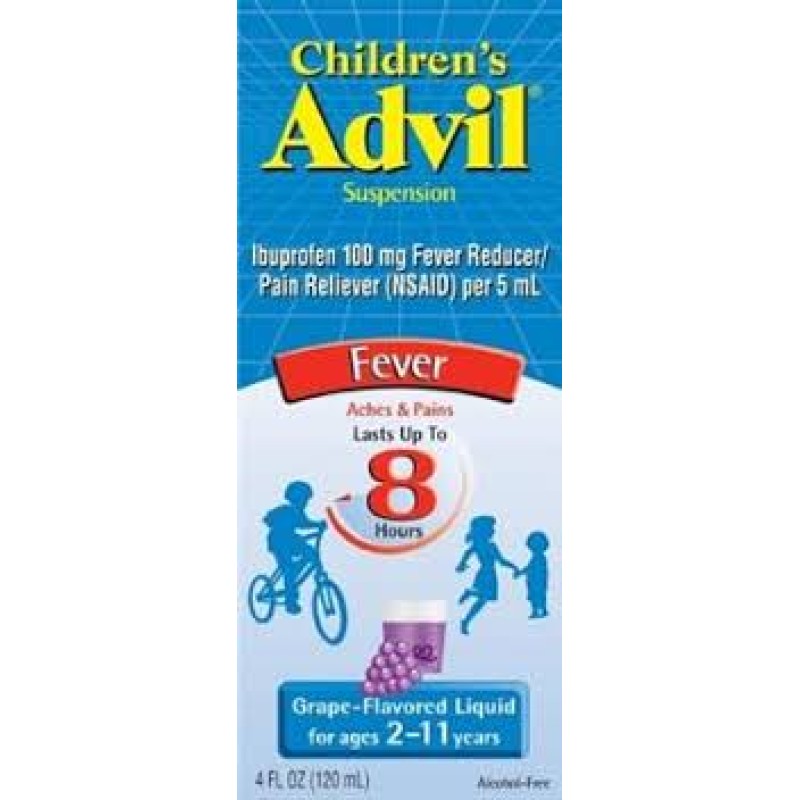 ADVIL CHIL GRAPE 4OZ