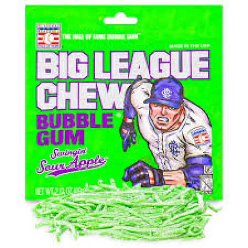 BIG LEAGUE BUBBLE GUM SOUR APPLE