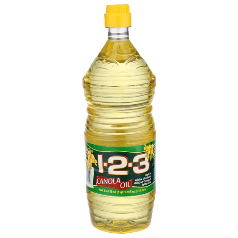 1-2-3 CANOLA OIL 33.8OZ