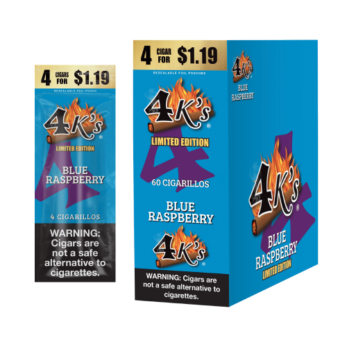 4 KING 4F1.19 BLUE RASPBERRY 15-4CT
