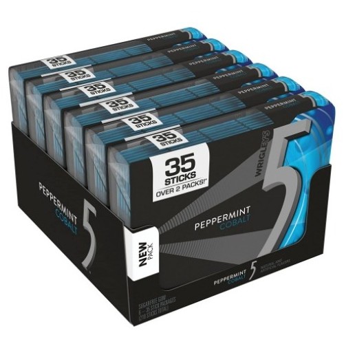 5 GUM MEGA Peppermint Cobalt 6/35C