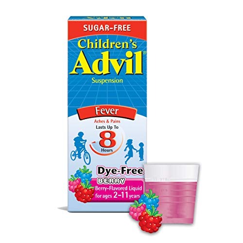 ADVIL CHILDRENS DYE FREE WHITE GRAPE