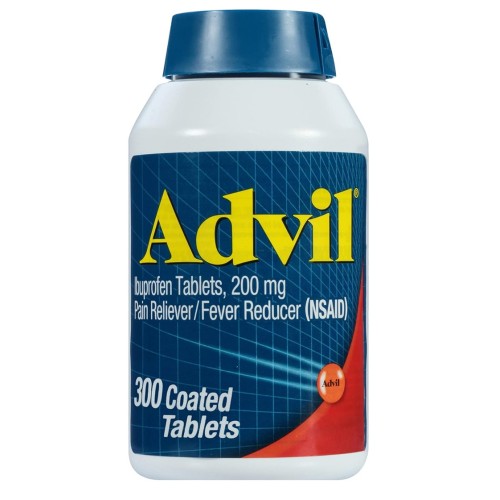 ADVIL IBUPROFEN PAIN RELIEVER/FEVER REDUCER 200MG