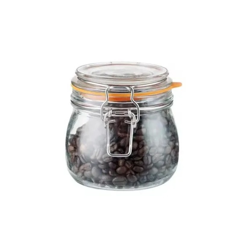 AIR TIGHT GLASS JAR WITH LATCH 4GM