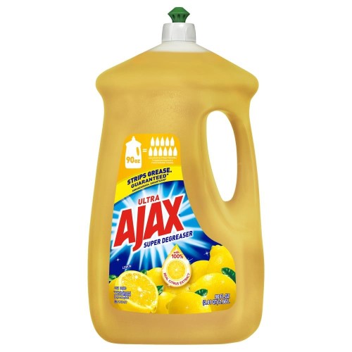 AJAX DISH LIQUID 14 FL OZ LEMON