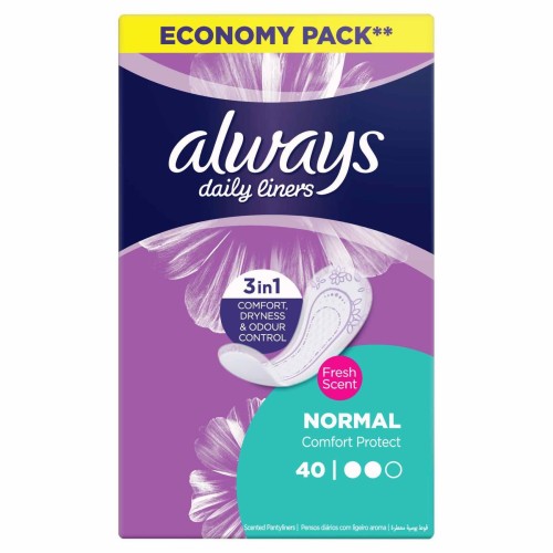 ALWAYS DAILY LINEERS SCENTED