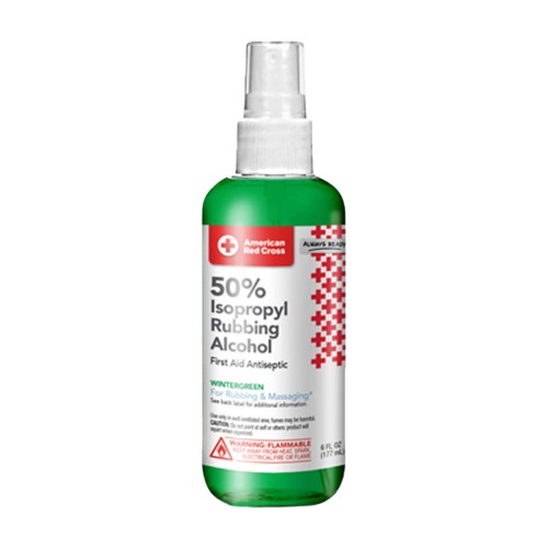 AMERICAN RED CROSS SPRAY ISOPROPYL GREEN RUBBING ALCHOL 50%