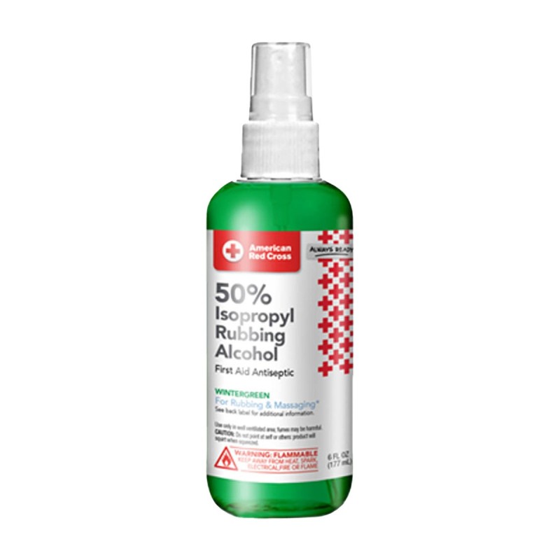 AMERICAN RED CROSS SPRAY ISOPROPYL GREEN RUBBING ALCHOL 50%