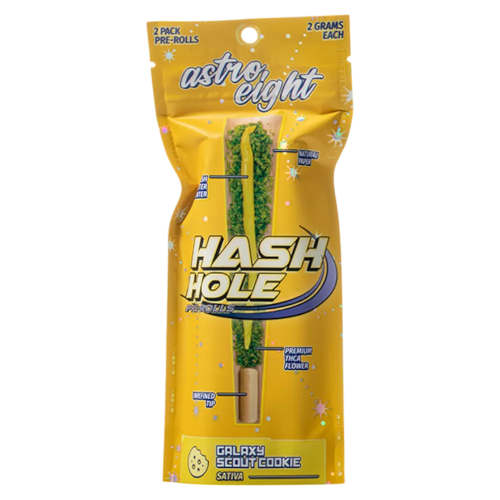 ASTRO PREROLLS HASH HOLES 2G 2PK THCA ALL FLAVOUR