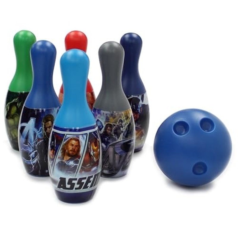 AVENGERS BOWLING SET DISPLAY