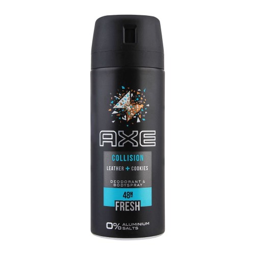 AXE BODY SPRAY COLLISION