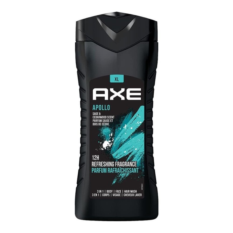 AXE BODY WASH 3 IN 1 BODY FACE & HAIR WASH