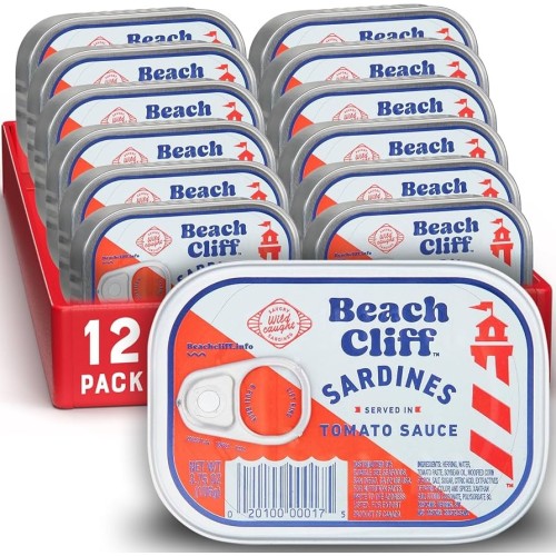 BEACH CLIFF SARDINES W/TOMATO SAUCE