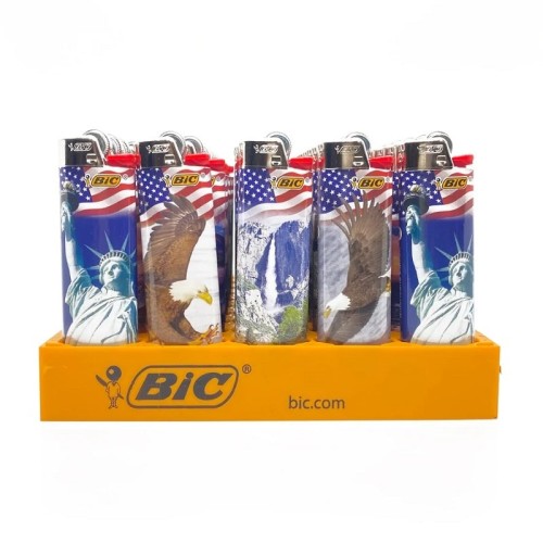 BIC LIGHTER AMERICANA 50CT