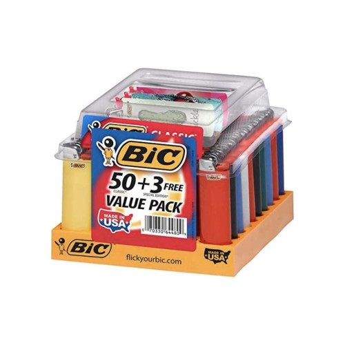 BIC LIGHTER LARGE 50CT 3