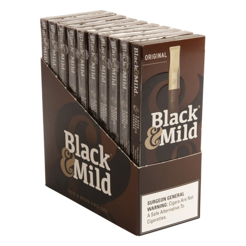 BLACK & MILD CIG ORIGINAL FT 69C 25CT