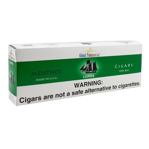 CLIPPER CIGARS MENTHOL BOX 100
