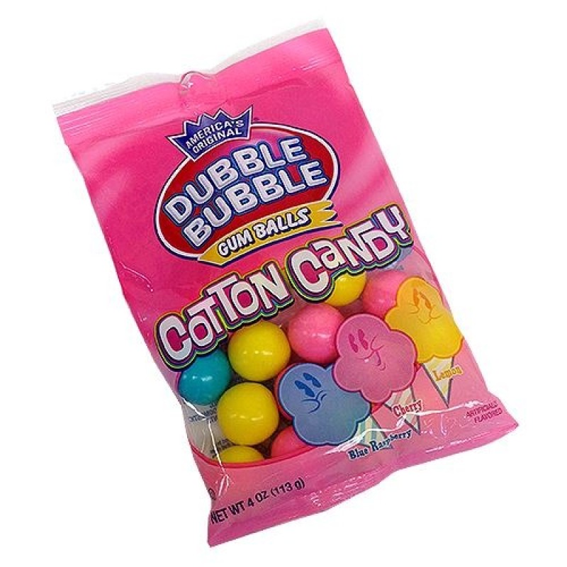 DUBBLE BUBBLE COTTON CANDY ASSORTED