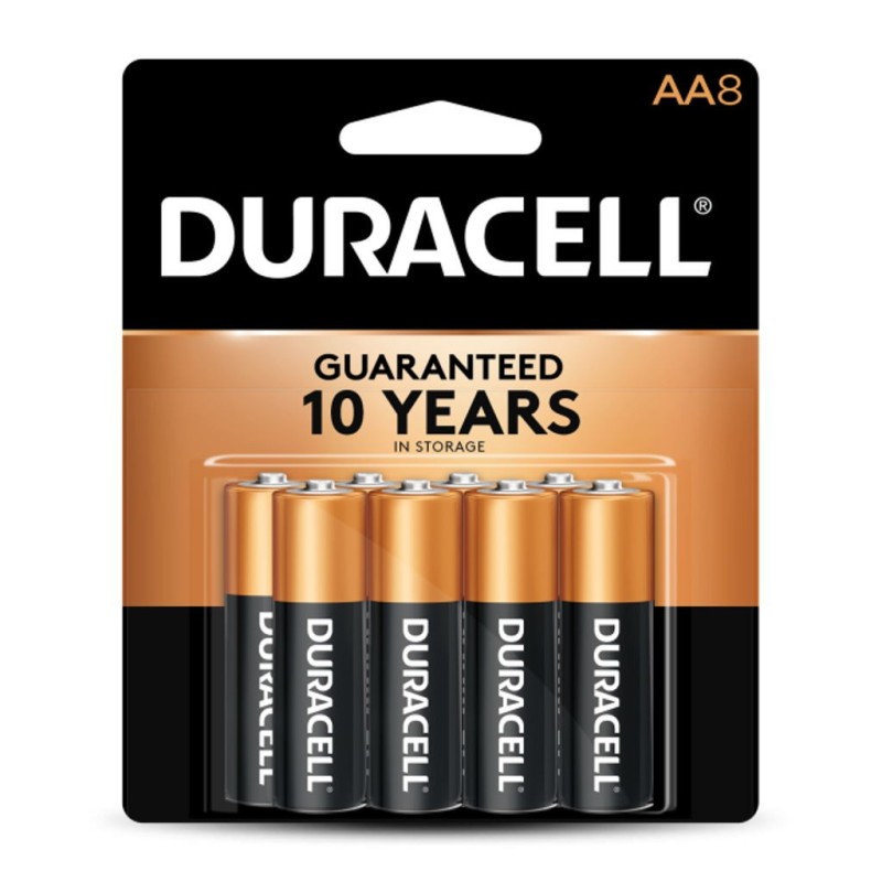 DURACELL AA-8PK/10PK COPPERTOP